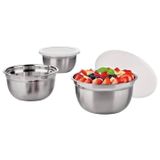 Bộ 3 âu Ernesto có nắp nhựa hàng nội địa Đức