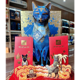 Mèo thần tài xanh da trời Royal Rich XO 2023