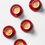 Sét 2 tách 2 đĩa cafe Le Creuset