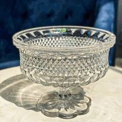  Âu chân bồng đựng hoa quả Bohemia Alexandria 