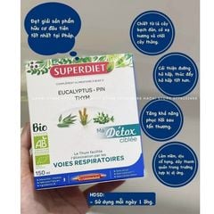  Thải độc phổi Superdiet Detox Voies Respiratoires 
