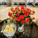 Âu chân bồng đựng hoa quả Bohemia Alexandria