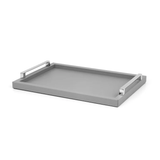 Khay đựng đồ Jupiter cầm tay đồng thau nhôm mạ crôm