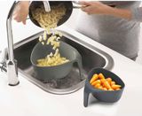 Bộ 2 rổ có tay cầm Joseph Joseph 40094 Colander Nest Nest™ màu xám