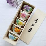 Chén bát nhiều màu sắc