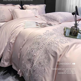 Bộ chăn ga gối Tencel 80s Rosie love