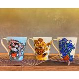 Cốc cao Vangogh sứ xương cao cấp 420ml