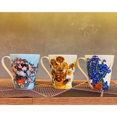  Cốc cao Vangogh sứ xương cao cấp 420ml 