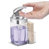 Bình chiết xà phòng kèm caddie để miếng rửa bát Simplehuman 650ml