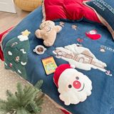 Bộ 5 món chăn ga gối tặng gối Decor