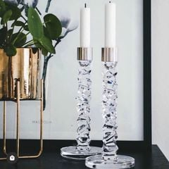  Bộ 2 chân nến pha lê ORREFORS CARAT 