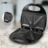 Máy nướng bánh mỳ sandwich Clatronic ST3477 màu đen