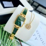 Đồng hồ thời trang Sunrise 9990SA mặt xanh