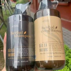  Bộ dầu gội và xả Herbal Shampoo 