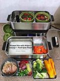 Nồi hấp điện 2 tầng WMF