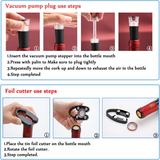 Dụng cụ mở rượu tự động đa năng Yudoxn 7in1