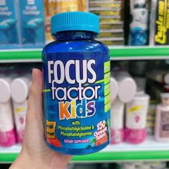  Kẹo bổ não tăng cường trí nhớ  Focus Factor For Kids 150 viên 