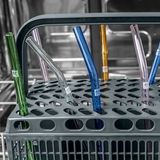 Bộ 4 ống hút thủy tinh màu sắc kèm chổi Zwilling