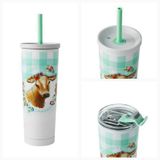 Cốc giữ nhiệt hình con vật The Pioneer Woman Gingham Cow