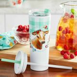 Cốc giữ nhiệt hình con vật The Pioneer Woman Gingham Cow