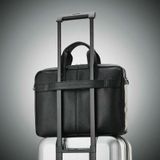 Cặp da Samsonite Slim Brief đen
