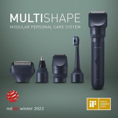  Bộ chăm sóc tích hợp cạo râu, tỉa lông tóc, bàn chải điện Panasonic MULTISHAPE Modular ER-CBL1 