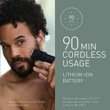 Bộ chăm sóc tích hợp cạo râu, tỉa lông tóc, bàn chải điện Panasonic MULTISHAPE Modular ER-CBL1