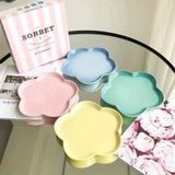 Set đĩa hoa pastel size 15cm