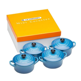 Bộ 4 nồi mini Le Creuset 10cm Metalic model 2022