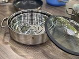 Chảo nồi hấp WMF Dampfgarger Vitalis E 28cm