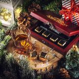 Đá INOX không tan DELUXE  Màu đồng  set 8 viên