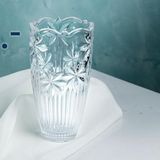 Lọ hoa pha lê mài Bohemia cao 20cm