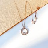 Set trang sức dây chuyền và khuyên Creativity