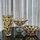 Bộ lọ hoa, chân bồng, tô Bohemia Samba