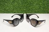 Kính hàng hiệu D&G logo đính đá bên gọng