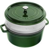 Nồi gang Staub Cocotte kèm xửng hấp