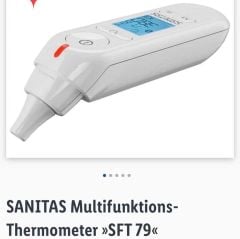  Nhiệt kế  Sanitas SFT 79 đo tai - trán 