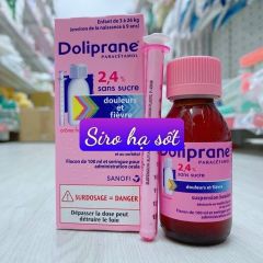  Thuốc hạ sốt Doliprane 2.4% 