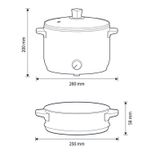 Nồi lẩu đa năng 2in1 vừa hấp vừa nấu Correlle 3L
