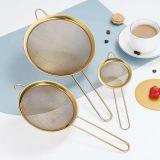 Bộ 3 rây lọc Food Strainer màu gold
