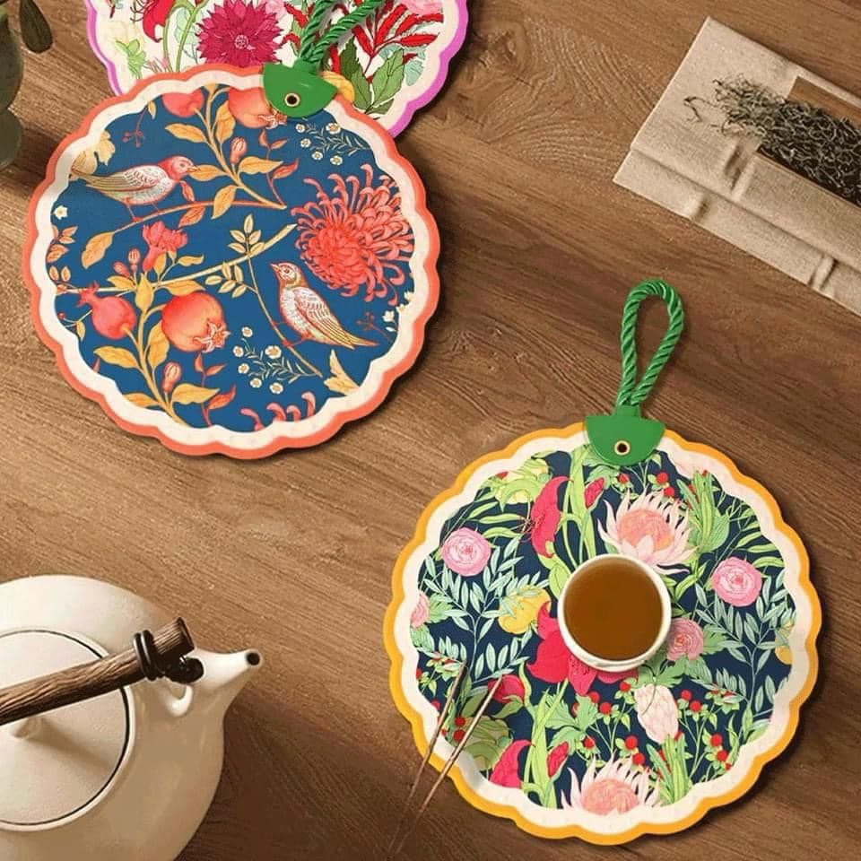 Bộ 4 lót nồi gốm cách nhiệt Magrace