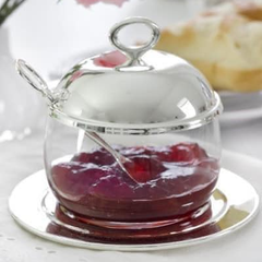  Bộ hũ đựng đường, mứt, bánh kẹo Edzard kèm thìa, đĩa 