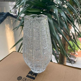 Lọ Hoa Pha Mài M57 Bohemia Lục Bình 25cm - Sản xuất tại Tiệp Khắc