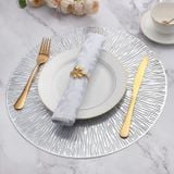 Bộ tấm lót bàn ăn 8 miếng Evevda hình tròn 38cm