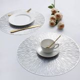 Bộ tấm lót bàn ăn 8 miếng Evevda hình tròn 38cm
