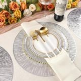Bộ tấm lót bàn ăn 8 miếng Evevda hình tròn 38cm