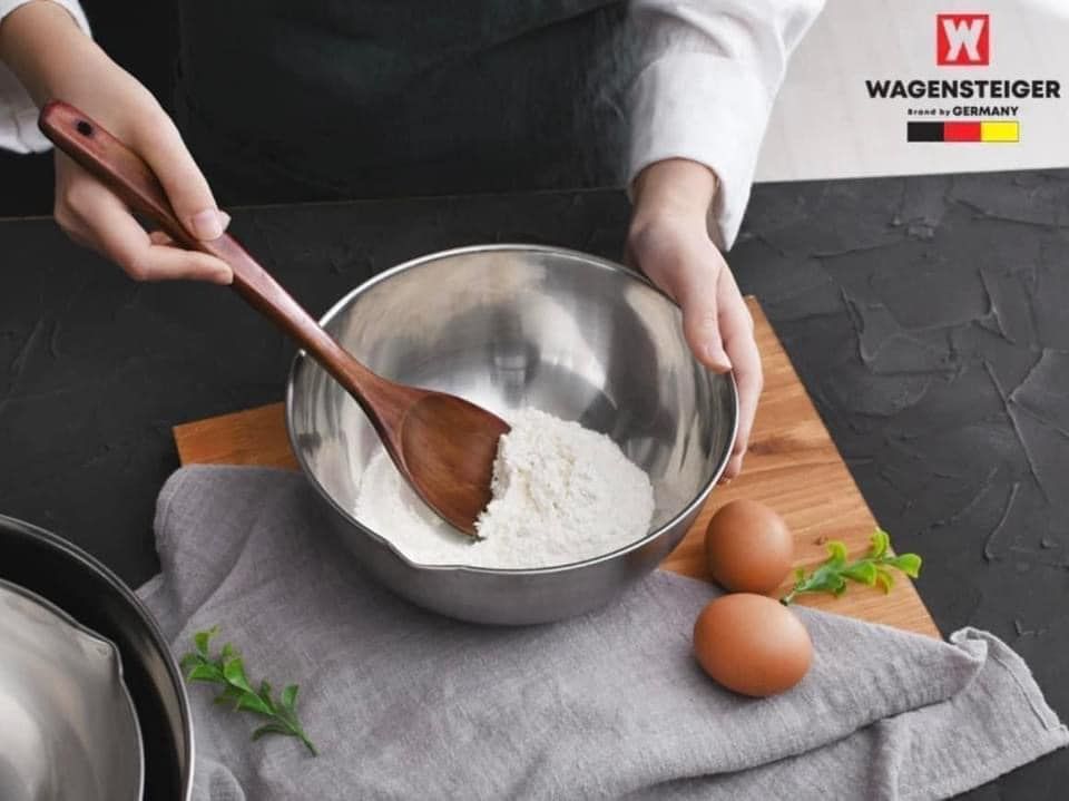 Bộ 3 âu trộn Wagenstiger có miệng rót