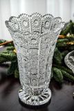 Lọ hoa pha lê chân đế tròn Bohemia Crystal M57