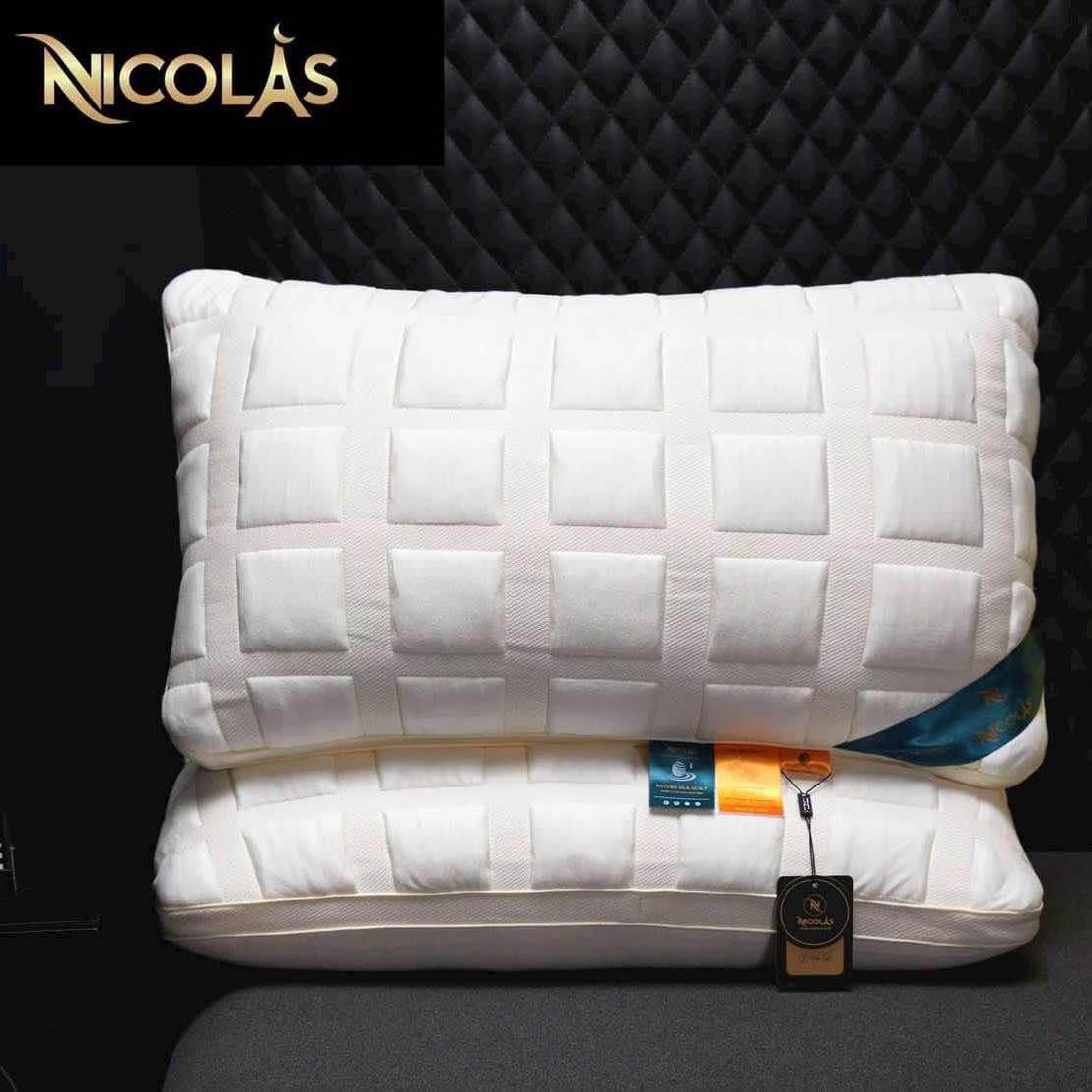 Gối xơ đậu nành nguyên chất Organic Nicolas
