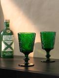 Bộ 6 cốc ly đĩa họa tiết rừng mưa nhiệt đới